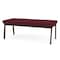Lesro Newport 2 Seat Bench, 45 in W 21 in L 18.5 in H NP2001 - alternate 3